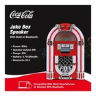 Coca-cola Retro Jukebox Speaker With Bluetooth And Fm Radio Red