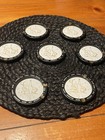 Vintage 1950s 7 Mid Century Modern Cocktail Select A Drink Coasters Barware