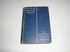 Antique American History Book Colonies 1492 To 1750 Spanish French English 1902