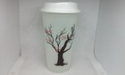 Starbucks Fall Halloween Tree leaves Glow In The Dark 16oz Reusable Hot Cup 2022