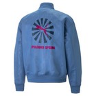 Puma Palomo X Lightweight Full Zip Jacket Mens Blue Casual Athletic Outerwear 53
