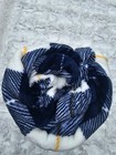 New The Big Plaid Throw Blanket Navy White Oversized Super Soft Throw 5ft X 6ft