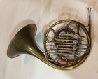 Carl Geyer F Horn With Stopping Valve  Serviced By Ward Brodt  Chicago Made