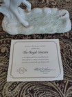 Lenox Classics    the Regal Unicorn    Fine Ivory China Unicorn Figurine Coa 2003