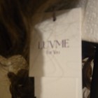 Luvme Lace Front  Human Hair Wig Loose Wave 16in Dark Brown golden Highlights