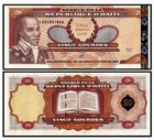2001 Haiti 20 Gourdes P-271 Unc New Banknote