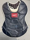 Rawlings Navy Adult Catchers Gear - 950x Pro Issued Chest - Velo 2 0 Shins