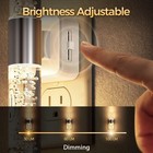 Doresshop Night Light Rotating Night Lights Plug Into Wall 3000k Silver-bubble