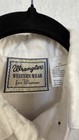 Vintage 80 s Women   s Size Medium Wrangler Western Shirt Long Sleeve Striped