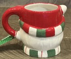 Westie West Highland Terrier Christmas Mug White Dog Red Green Holiday Cup