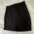 Bdg Mini Skirt Women s Medium Black Soft Stretch High Waist Zipper Back Usa