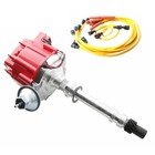 Hei Ignition Distributor W  Spark Plug Wires Combo Set For Chevy Sbc 350 Bbc 454