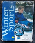 Rad Vintage 39  Snow Sno Tube 80 s Print Snowboard Print Winter Sports Large New