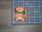 Coors Beer Cowboy Mountains Embroidered Iron On Patch 2 5  X 3 