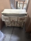 Vintage Drexel Touraine French Provincial Bachelor Dresser Chest Of 3 Drawers