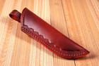 Custom Hand Made Cow Leather Knife Sheath For Fixed Blade Knife 1303