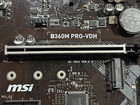 Msi B360m Pro-vdh Motherboard Intel B360 Lga1151 Ddr4 Matx Usb 3 1 Working Pull