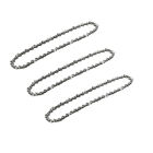 3-pack 8  Chainsaw Chain Replacement For Seesii Cordless Electric Mini Chainsaw