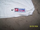 Steelers  87 Mark Bruener Game Worn 1997 White Away Jersey Steelers Coa   Loa T4