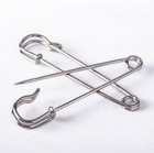 60pcs Large Safety Pins Heavy Duty Stainless Steel Sewing Crafting Jewelry Tool