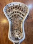 Ecd Ion Lacrosse Head White Professionally Strung Mid Pocket