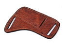 Usa Handmade Pancake Sheath Fixed Blade Folding Knife Leather Pouch Holster edc