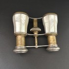 Antique Lemaire Opera Glasses Binoculars Mother Of Pearl Paris