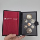 1981 Canada Proof Set Royal Canadian Mint Rcm Coa 7-coin Set W  Silver Dollar 1 