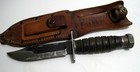 Vintage Pilot Survival Knife Camillus  Ny W sheath
