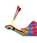 Oaxacan Wood Carving David Blas River Snail Oaxaca Mexican Folk Art Alebrije