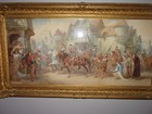 A Rare Pair Of 19th Century Chas Cattermole Watercolors Of Returning Soldiers