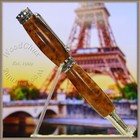 Pen Handmade Writing Ball Point Fountain Thuya Burl Wood Pens Video 1550