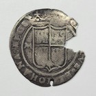1542-1556 Mexico Cob 1 Real Carlos   Joanna Nice Type Scarce Broken Flan  v650