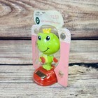 New Solar Powered Dancing Toy Frog Bobblehead Frog Prince Green Base