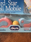 Vintage Chicco Bird-star Stroll Mobile Rattles For Stroller   Car Seat New Nos