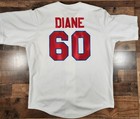 Ot Sports Buffalo Bisons Baseball Jersey Men Xl White Diane 60 Minor League Milb