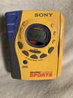 Sony Walkman Wm-fs495 Tv am fm Radio Cassette Player Vtg Tested Works  New Belt
