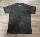 Mexico Black Alternate Medium Soccer Jersey Mens Futbol New