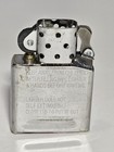 Zippo Butane Single Flame Torch Lighter Insert Refillable Silver Z8a19  Z8b19