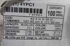 Brand Name 4ypc1 100 Pk 56 Gal Capacity Gray Trash Bags  bw 