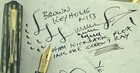 Waterman C 1930 Deluxe Ink Vue Fountain Pen   Brown Keyhole Nib  control Flex Xf