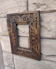 Wooden Picture Photo Frame  Hand Made And Carved  Unique Design Photo Frame 