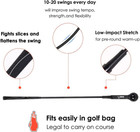 Golf Swing Training Aid Golf Swing Trainer Aid Golf Practice Warm-up Stick For S
