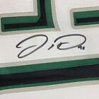Framed Autographed signed Jordan Davis 33x42 Philadelphia Black Jersey Jsa Coa