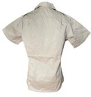 Vintage Us Army Military Shirt Mens Small Tan 8405-292-9383 Army Uniform