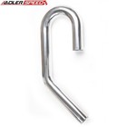 2 25   Od 45   180 Degree U J Combo Mandrel Bend Aluminum Exhaust Elbow Pipe