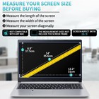 Matte Anti Glare Laptop Screen Protector 14  16 9  Anti Scratch   Fingerprint Fi