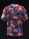 Custom Name Patriotic Rubber Duck - Bowling Jersey Men s   Women s Size