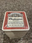 Vintage Budweiser Beer Bar Pub Coaster Anheuser Busch Beechwood Aged Lot Of 200