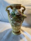 Rare Antique Robert Hanke Rh Austria Art Nouveau Floral Porcelain Vase - Read